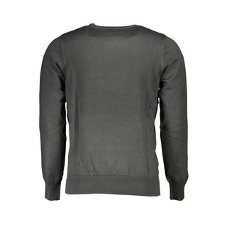 Suéter para hombre de viscosa verde