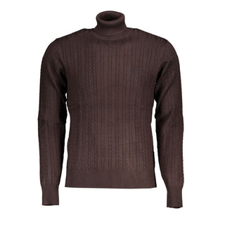 Marrone Viscosa Uomo Maglia
