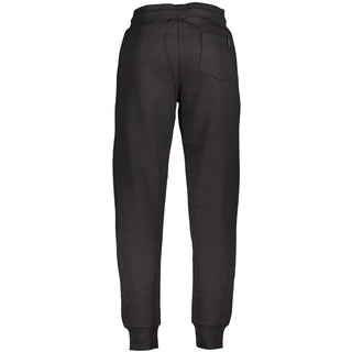 Schwarze Herrenhose aus Baumwolle