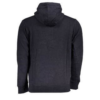 Blue Cotton Men's Hoodie