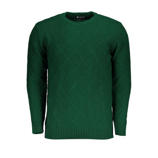 Verde Acrylic Men Sweater