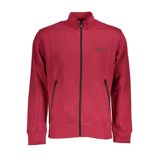 Rotes Herren-Sweatshirt aus Baumwolle