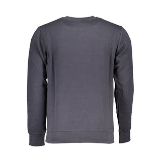 Blue Cotton Men's Sweatshirt
