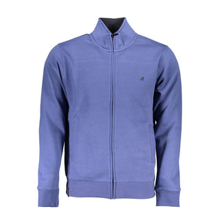 Blue Cotton Men's Sweatshirt