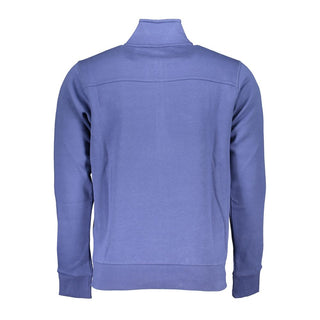 Blue Cotton Men's Sweatshirt