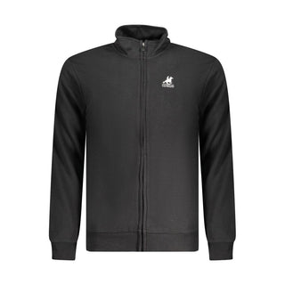 Sudadera para hombre de algodón negro
