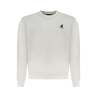 Sudadera para hombre de algodón blanco