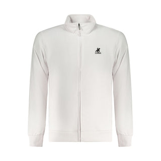 White Cotton Men's Sweatshirt