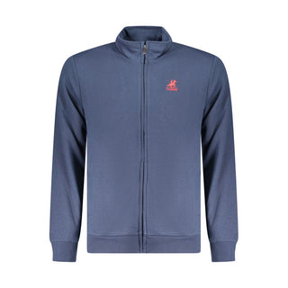 Blue Cotton Men's Sweatshirt