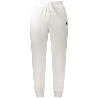 White Cotton Men's Sweatpant