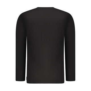 Black Cotton Men's T-Shirt