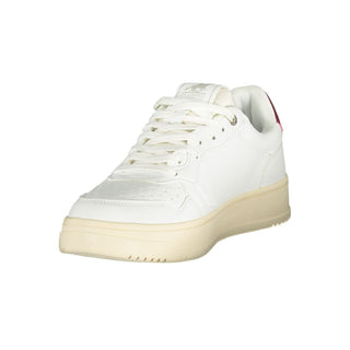 Bianco Poliuretano Uomo Sneaker