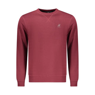 Sudadera para hombre de poliéster roja  