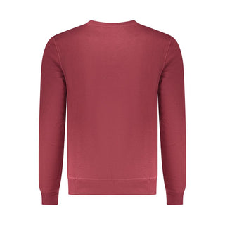 Sudadera para hombre de poliéster roja  
