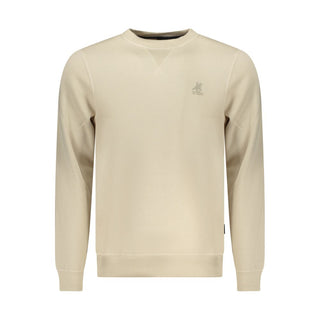 Beige Polyester Herren-Sweatshirt
