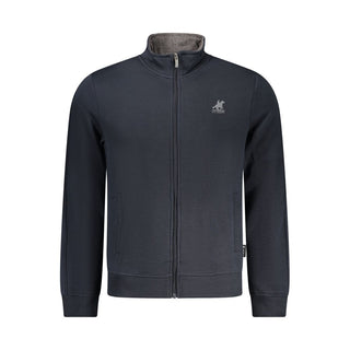 Blue Cotton Men's Sweatshirt