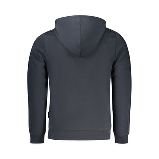 Blue Cotton Men's Hoodie
