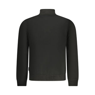 Schwarzes Baumwoll-Sweatshirt für Herren