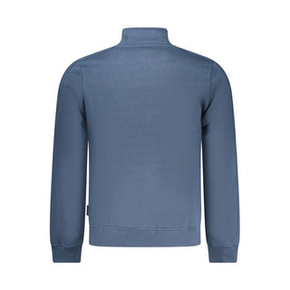 Blue Cotton Men's Sweatshirt