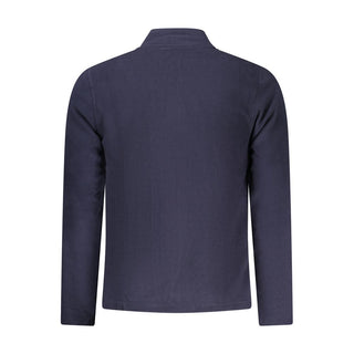 Blaues Polyester-Herren-Sweatshirt