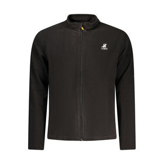 Black Polyester Men's Sweatshirt