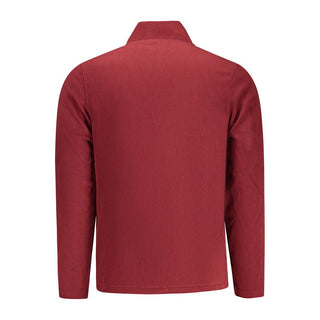 Rosso Polyester Herren-Sweatshirt