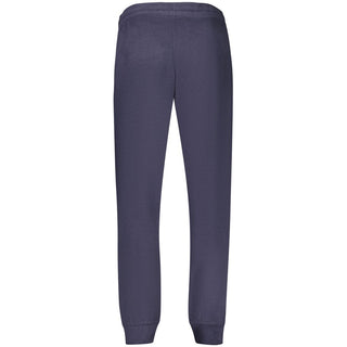 Blaue Herren-Jogginghose aus Polyester
