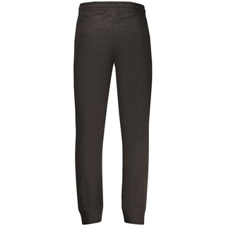 Black Polyester Men's Sweatpant