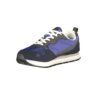 Zapatilla para hombre de poliéster azul