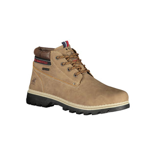 Marrone Polyurethane Men Ankle Boot