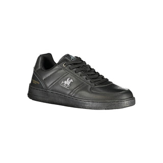 Nero Polyurethane Men Sneaker