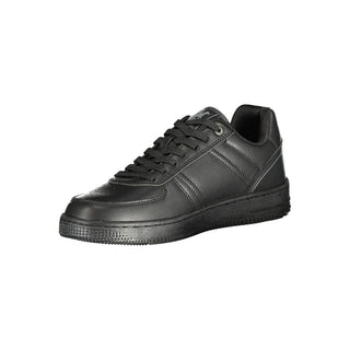 Nero Polyurethane Men Sneaker