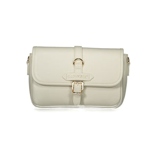 Bianco Polyurethan Damenhandtasche