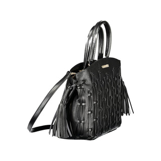 Nero Poliuretano Damenhandtasche