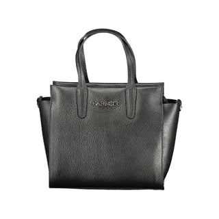 Nero Poliuretano Damenhandtasche