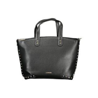 Nero Poliuretano Damenhandtasche