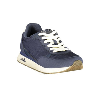 Zapatilla para hombre de poliéster azul