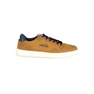 Brauner Polyester-Herren-Sneaker