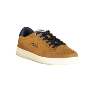 Brauner Polyester-Herren-Sneaker