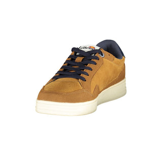 Brauner Polyester-Herren-Sneaker