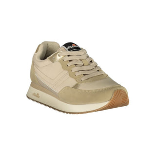 Beige Polyurethane Women Sneaker