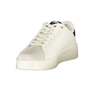 Bianco Polyurethane Women Sneaker