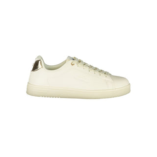 Zapatilla deportiva blanca de poliuretano para mujer