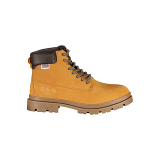 Botines para hombre de poliuretano marrón