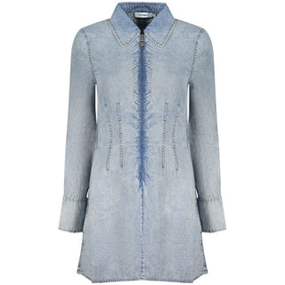 Vestido para mujer de lyocell azul claro