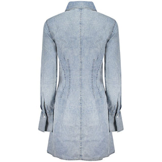 Azzurro Lyocell Damenkleid