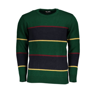 Verde Acryl Herrenpullover
