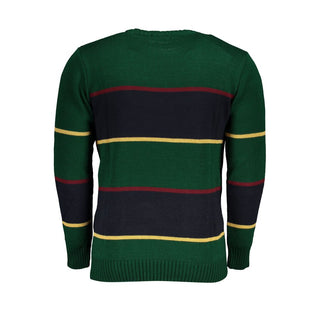 Verde Acryl Herrenpullover