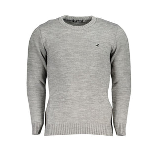 Suéter gris de acrílico para hombre