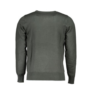 Verde Viscosa Herrenpullover